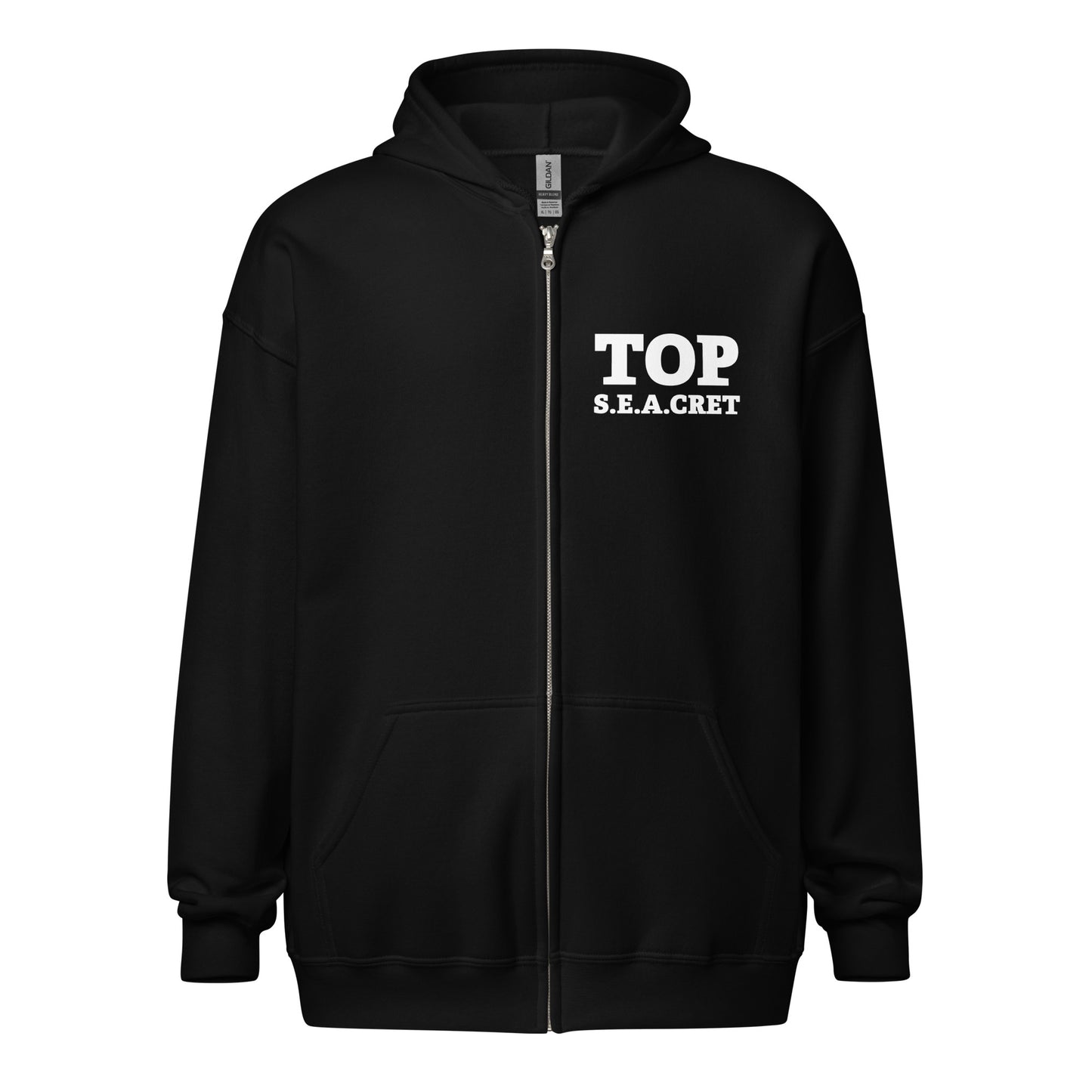 Top Seacret Unisex Zip Up Hoodie