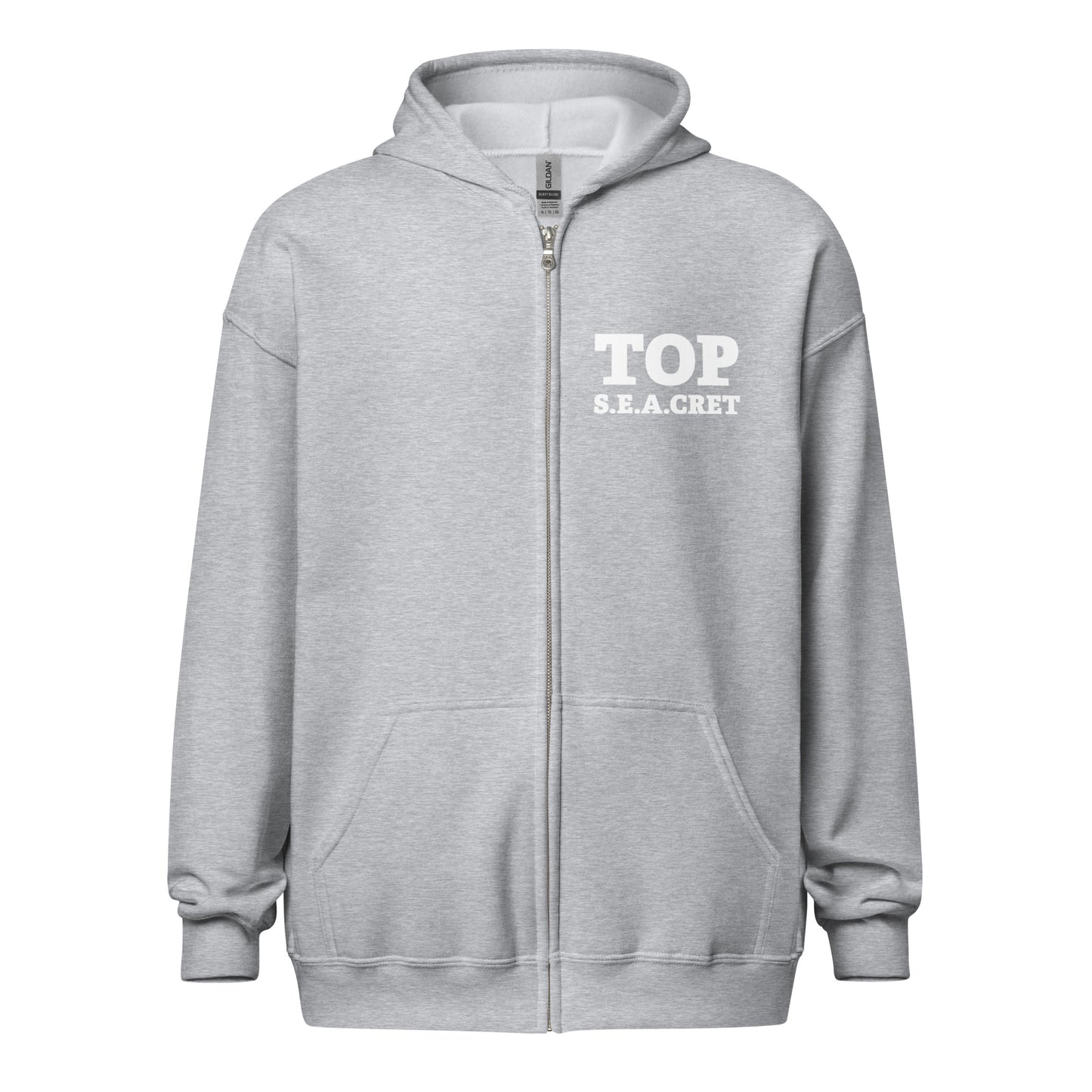 Top Seacret Unisex Zip Up Hoodie