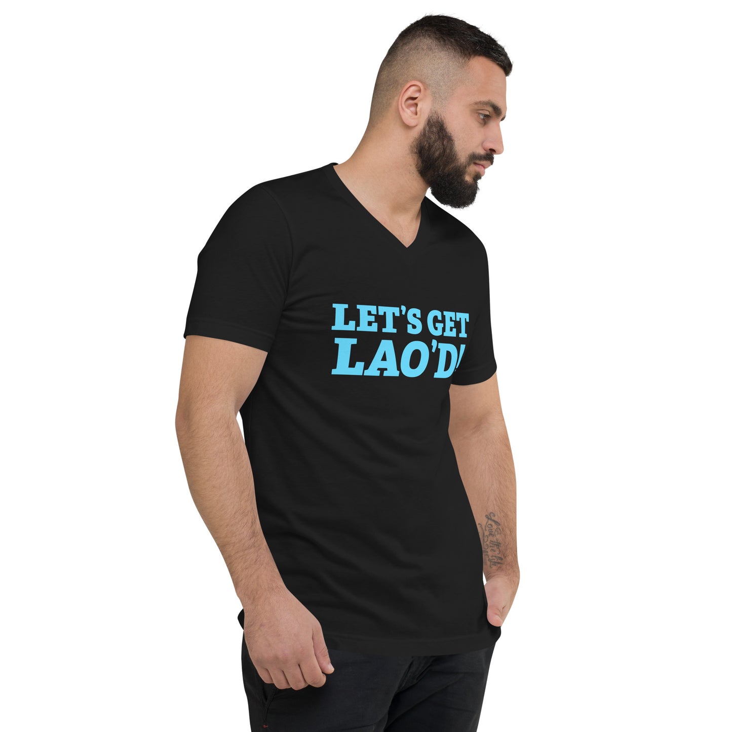 LET'S GET LAO'D! Unisex V Neck Tee