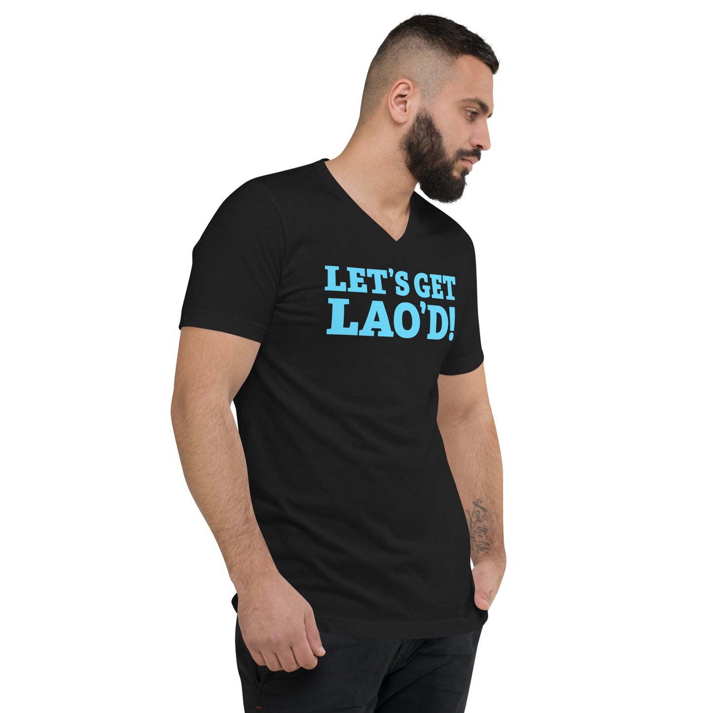 LET'S GET LAO'D! Unisex V Neck Tee