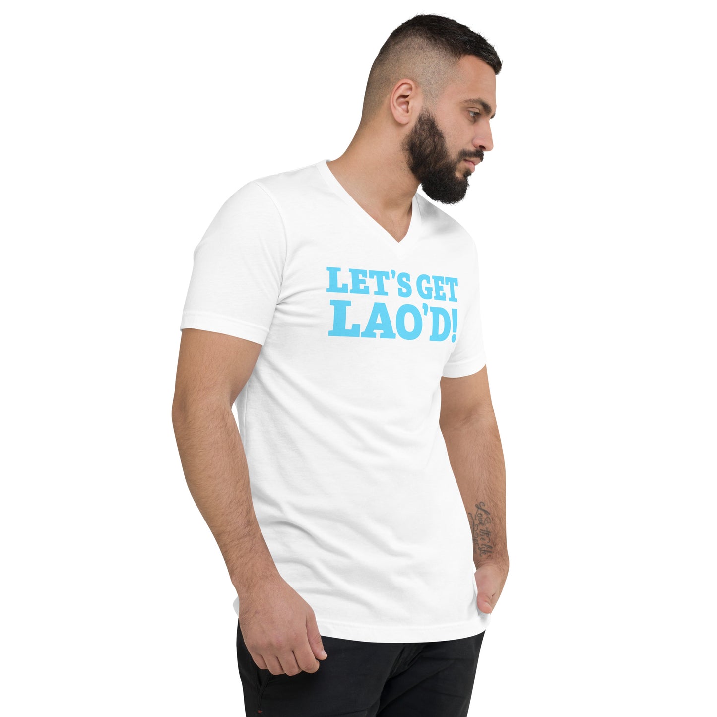 LET'S GET LAO'D! Unisex V Neck Tee